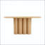 Console moderne avec pieds cylindriques-461954664