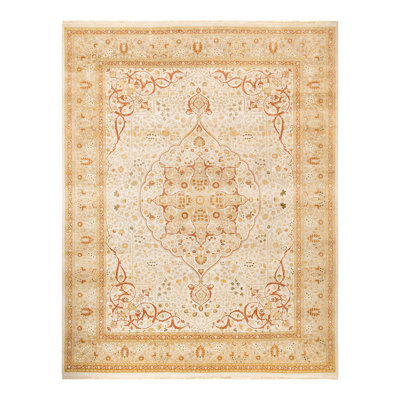 Classic One-of-a-Kind 9' 2" X 11' 10" Hand Knotted Area Rug