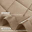 Couverture en duvet synthétique double / grand avec garniture de satin Windom Brown-21365933-21365934