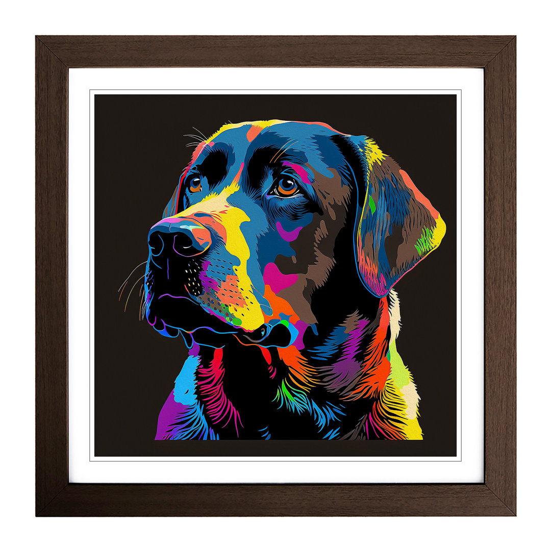 Labrador Retriever Pop - Framed Print
