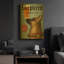 « German Shepherd Brewing Co Pittsburgh Black », murale en métal doré de Ryan Fowler, 40,6 x 61 cm-1886812613