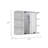 Valdez Medicine Cabinet With Six Shelves, Mirror Cabinet-1049335165