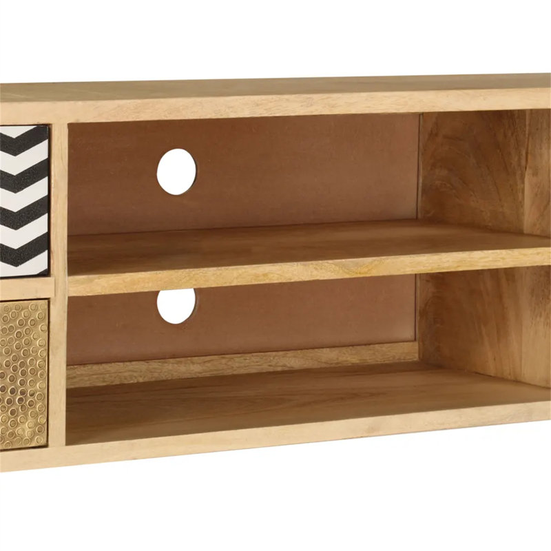 Badis Unfinished TV Stand for TVs up to 50"