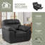 Fauteuil inclinable en similicuir Red Barrel Studio®-371046793
