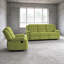 2-Piece Manual Reclining Living Room Set with Sofa and Recliner Chair-3755891-3755902