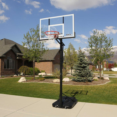 Lifetime Height Adjustable Portable Basketball Hoop (54"" Polycarbonate Backboard) -  90631