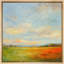 Reproduction de paysage abstrait encadrée d'art mural sur toile pour un décor moderne-116823164-116823167