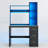 MDF Computer Desk with Built-In Electrical Outlet-1863977336