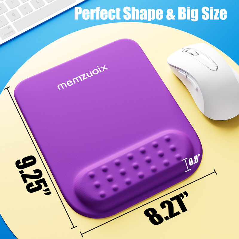 Tapis de souris ergonomique, Mauve