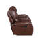 Keily - Manual Reclining Glider Loveseat - Dark Brown