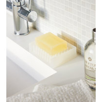 4 Pack Soap Holders, Soap Dish, Soap Saver, Clear Bar Soap Holders for Shower, Sink Bathroom (Set of 4) Rebrilliant