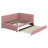 Upholstered Daybed With Trundle-1158625626