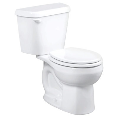 American Standard Colony 1.60 Gpf Left Trip Lever Round-front Toilet With Seat
