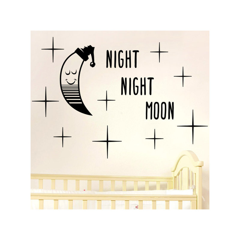 Wall Decal, Black, Medium