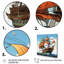 Dessin d'aventure, bateau pirate - Art mural-849647786-849647789