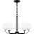 Sirkka 5 - Light Steel Dimmable Chandelier-1713606049