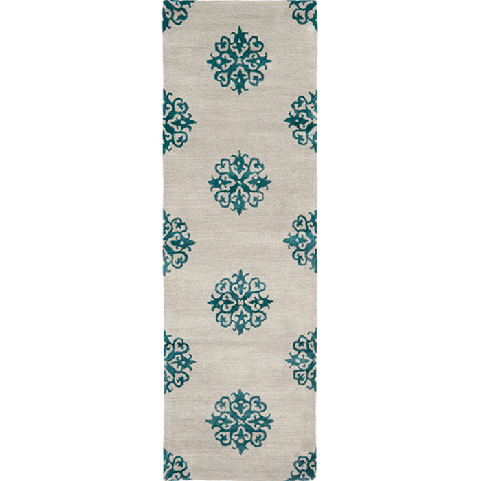 Candelo Hand Tufted Wool Pile Geometric Rug