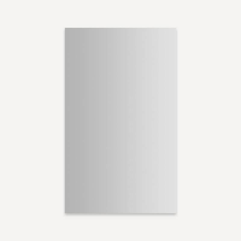 PL Portray Cabinet, 39.38" H x 19.25" W x 4" D, Polished Edge