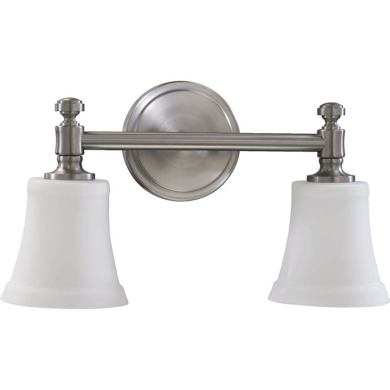 Therapia 2 - Light Dimmable Vanity Light, Satin Nickel, Grey