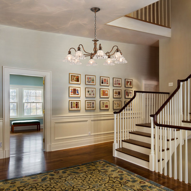 8 - Light Dimmable Chandelier