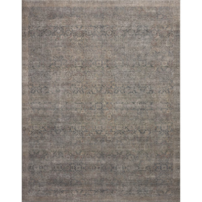 Loloi Xhevat Lagoon / Taupe Area Rug feat. Cloudpile