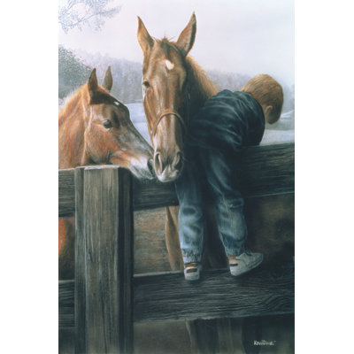 Grandpas Farm - Wrapped Canvas Print