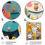 Nursery Colorful Animal Pattern III - Art mural en métal pour chambre de bébé-101154657