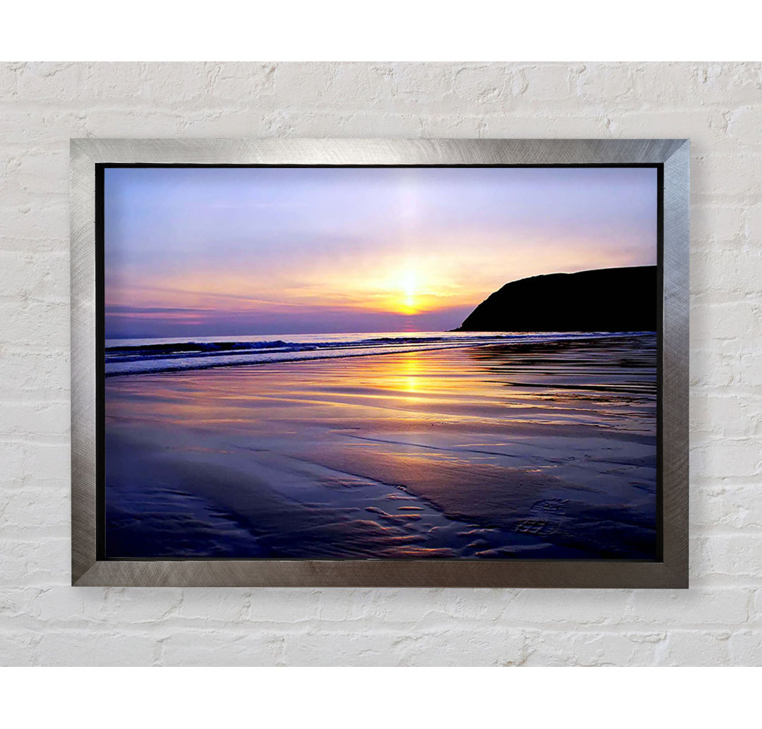 Peaceful Ocean Daybreak - Einzelner Bilderrahmen Kunstdrucke