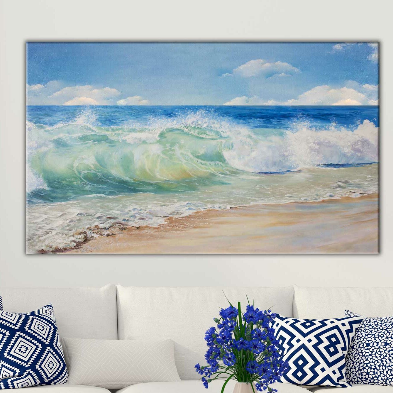 wayfair beach art