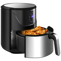 ACEKOOL Air Fryer Oven 4.5L With Silicone Liner And Rapid Air Circulat