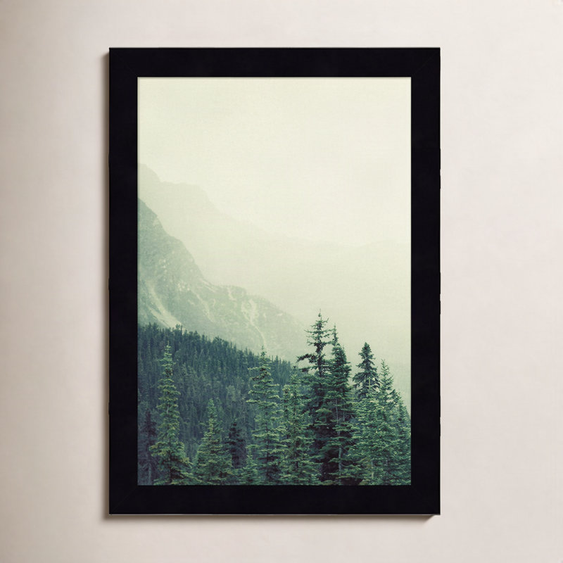 "Rocky Mountain" par Lynann Colligan - Photographie d'un seul cadre, H 13 po x l 9 po x P 1 po, Noir