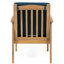 Fauteuils club d'extérieur en bois (2) - Élégants et 2 sièges pour l'extérieur-120274338