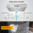 Empava 30 in. 400 CFM Under Cabinet Range Hood, in Stainless Steel, ETL Certified Ducted Hood, with Dishwasher Safe Filter 
