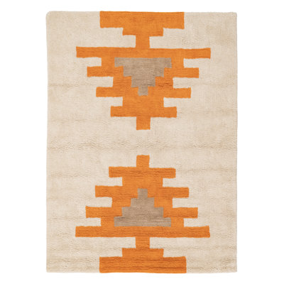 Izanami Cotton Orange/Peach Rug