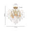 Plafonnier encastré en cristal Crystal Chandelier