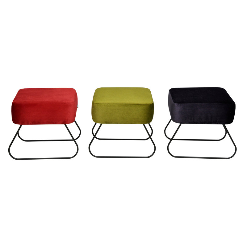 Modern Vanity Stool, Violet