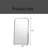 Full Body Mirror, Curved Floor Standing Large Mirror With Bracket - Equipped With Aluminum Frame Suitable For Bedrooms And Living Rooms,-223018401