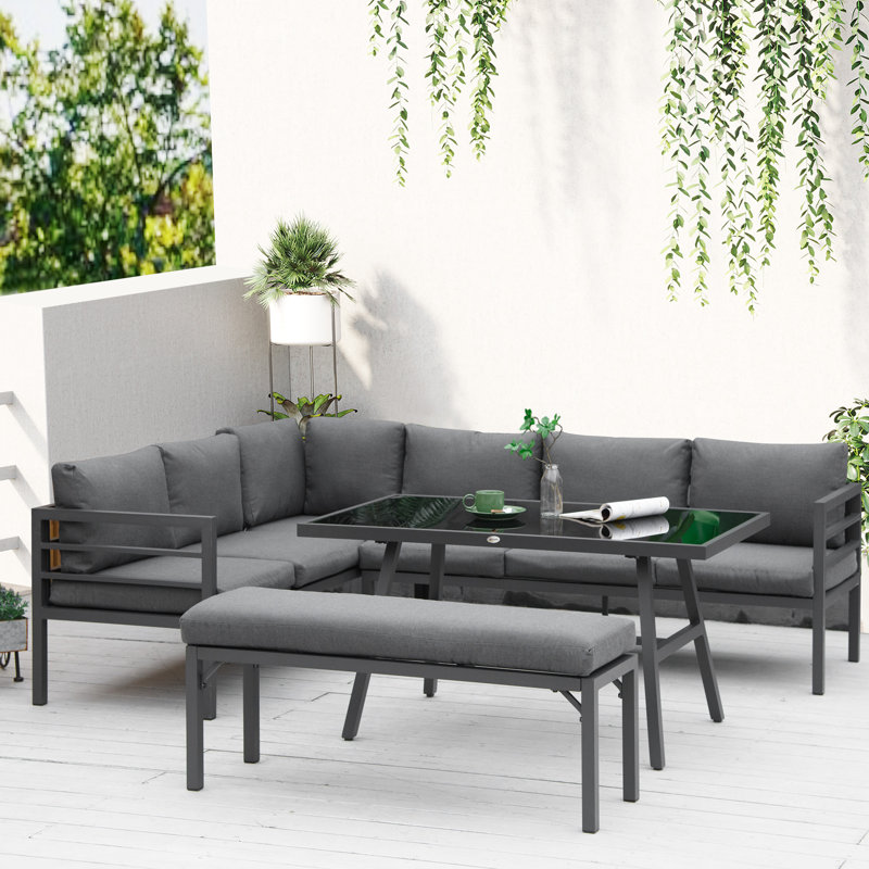 Ible 8 - Person Seating Group with Cushions