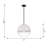 Sean Lavin Spellman 1 Light Kitchen Pendant With Milk Clear Glass Mix Shade-1312034268