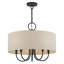 Lustre suspendu 5 lumières Ashani