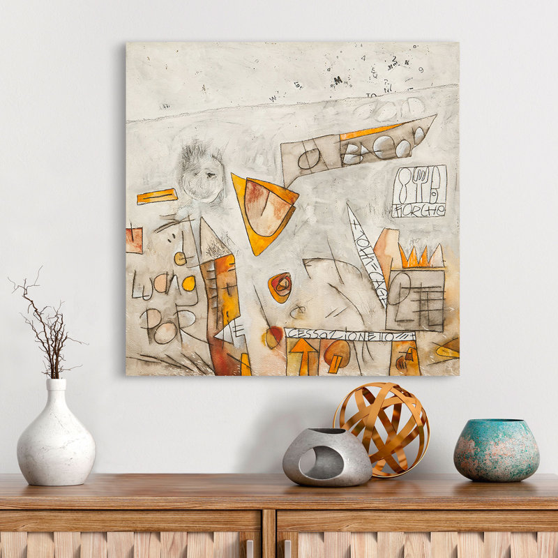 Untitled II (Cage & Bacon) by Vittorio Teruzzi - Wrapped Canvas Print, 70cm H x 70cm W x 4cm D