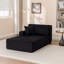 Chaise longue avec accoudoirs et canapé-lit rembourré sans assemblage, très grand fauteuil dans une boîte-205661530