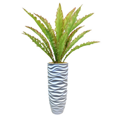 Plante succulente artificielle en pot Faning Fancher