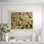 Floating Petals' Framed Photographic Print on Glass