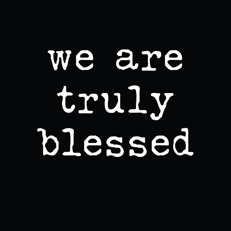 Truly Blessed 2 - Wrapped Canvas Print, 30cm H x 30cm W x 3.8cm D