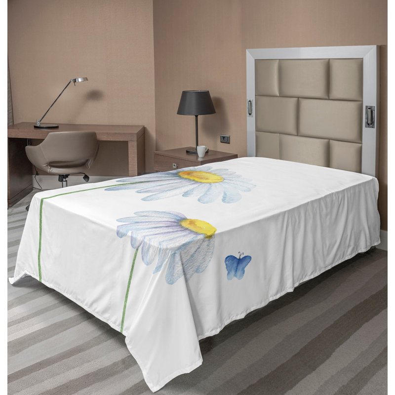 Drap plat Ambesonne, Twin Flat Sheet