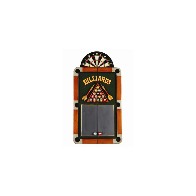 Armoire de jeu de fléchettes Billard