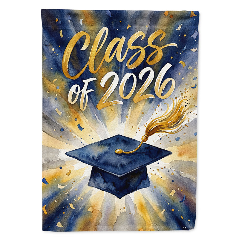 Class of 2026 Graduation Art House Flag, Taille de la maison, Class of 2026