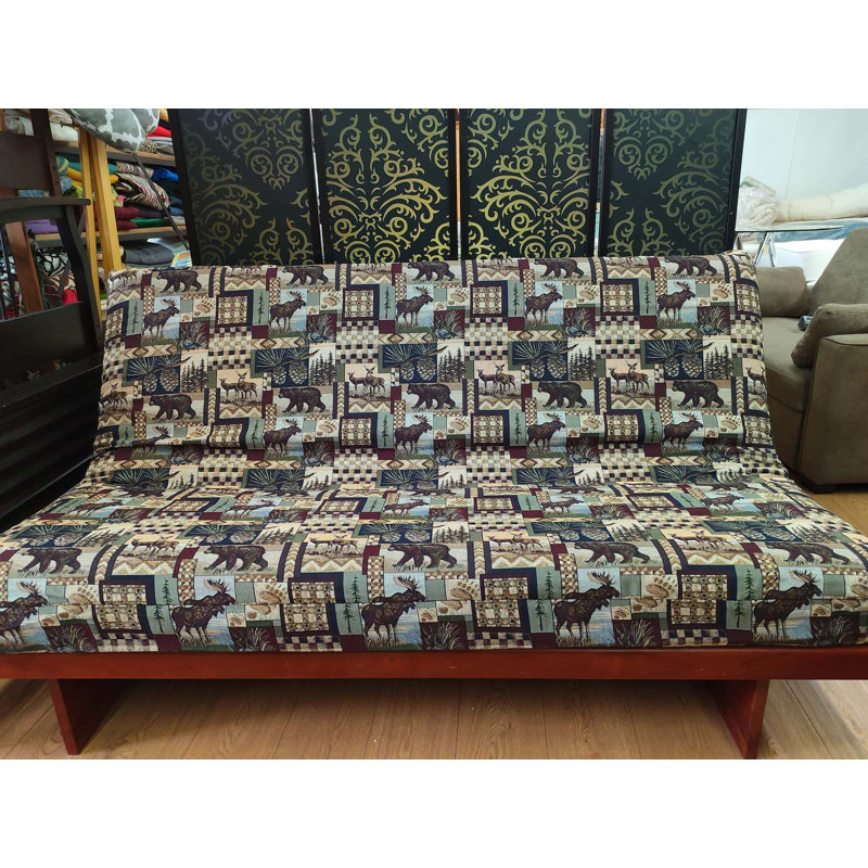 Housse de futon en pierre Peters, H 54 po x l 75 po x P 6 po
