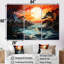 «Storms Sunrise Landscape II - Storms», ensemble d'art mural sur toile-107766871-107766873